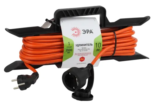Удлинитель силовой ЭРА UFx-1e-3x1.5-10m рамка, 10м, IP44