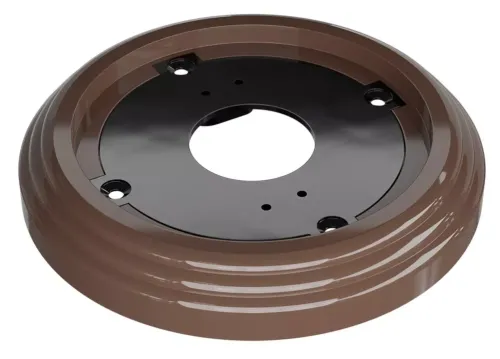 Рамка электроустановочная Мезонинъ Усадьба GE30701-70, какао, 1 пост