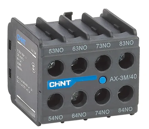 Приставка контактная CHINT AX-3M/40 для NXC-06M~12M