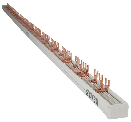 Шина соединительная КЭАЗ FORK вилка 4Р 100А 143247, 1м