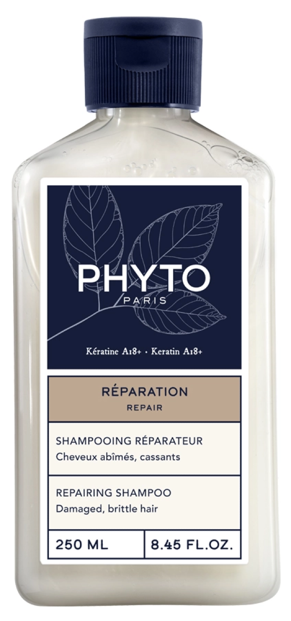 Phyto / Фито Repair Шампунь восстанавливающий для поврежденных и ломких волос с маслом ши 250мл / уходовая косметика