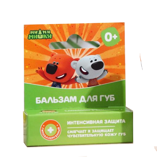 Ми-Ми-Мишки Бальзам для губ детский Интенсивная защита гипоаллергенный 4.2г