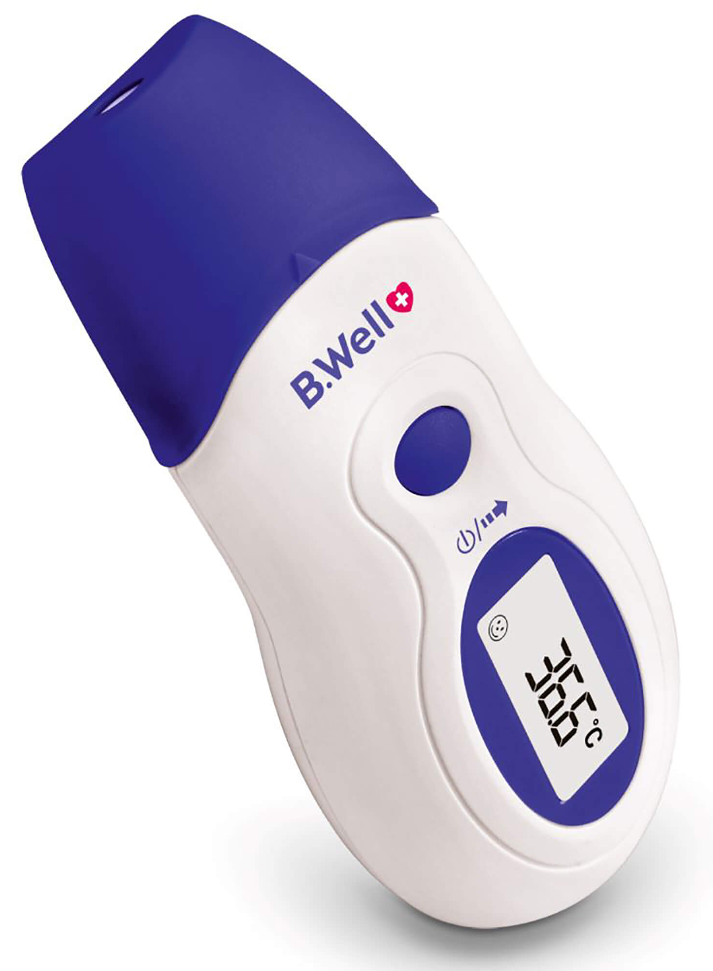 Термометр для тела B.Well / Би Велл WF-1000 без ртути инфракрасный височный и ушной / медицинский градусник электронный
