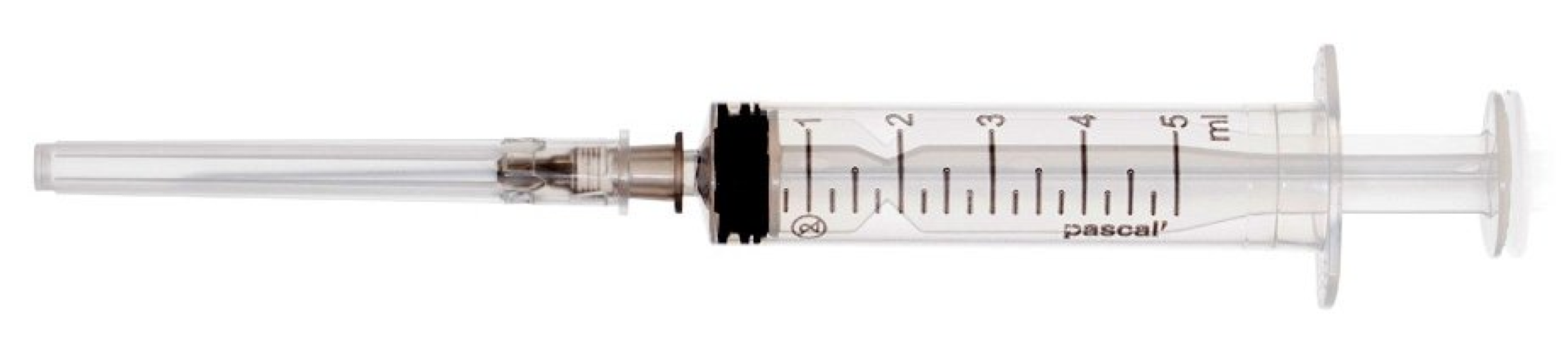 Pascal' / Паскаль Шприц медицинский одноразовый стерильный трехкомпонентный с иглой 22G 0.7х30мм 5мл, 100шт. / медицинское изделие