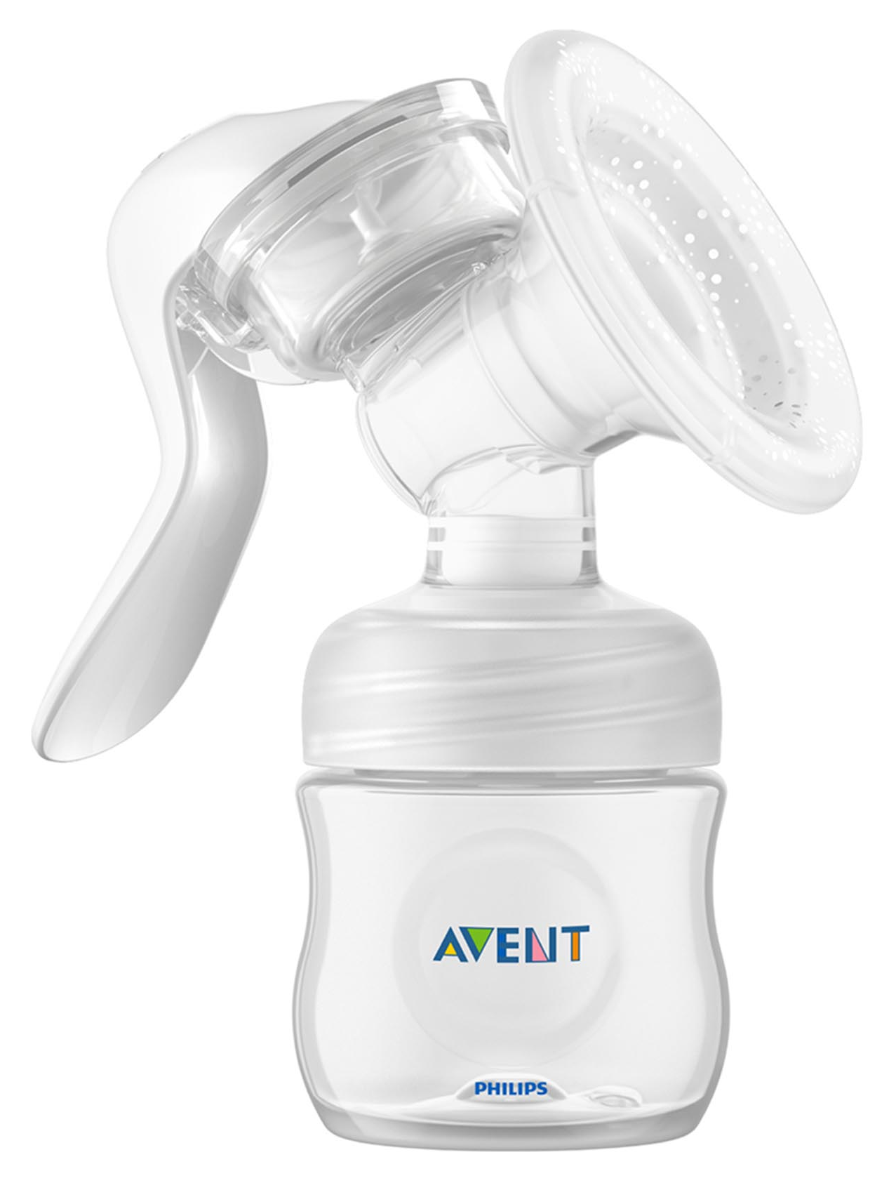 Молокоотсос Philips Avent / Филипс Авент Comfort SCF441/01 ручной, в корпусе из полипропилена, прозрачный, 125мл
