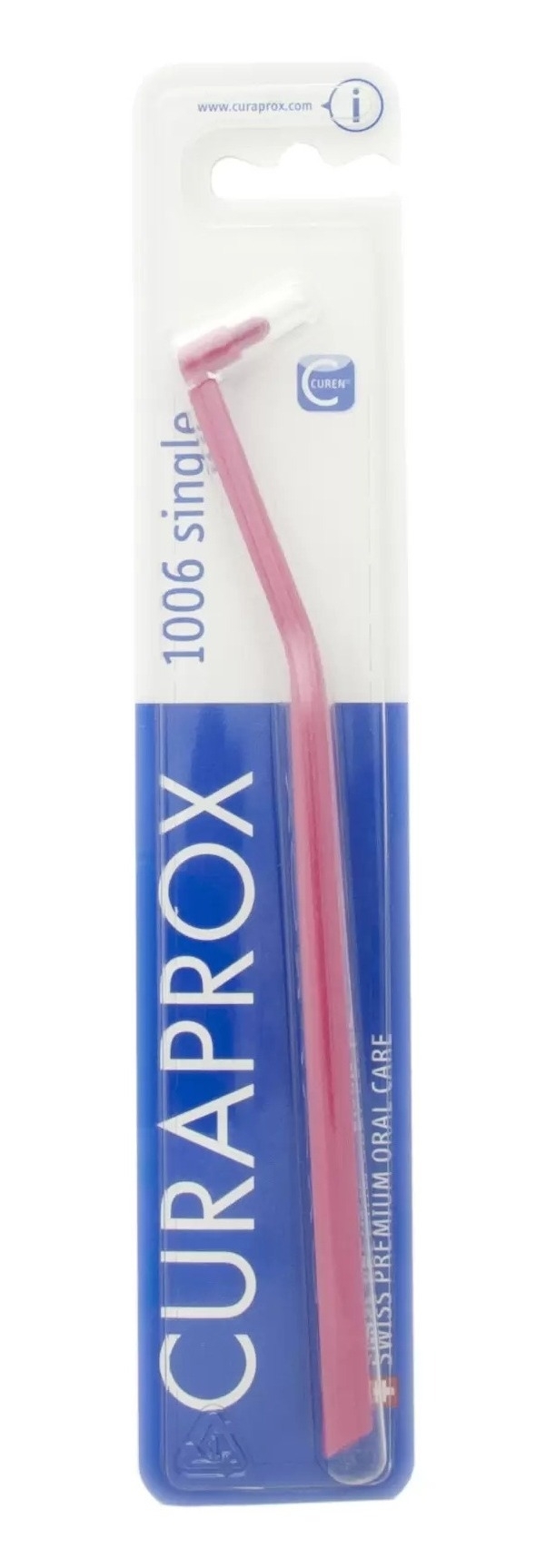 Curaprox / Курапрокс Зубная щетка взрослая CS1006 монопучковая 6мм мягкая 1шт. / уход за полостью рта
