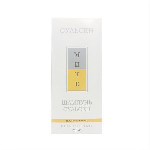 Mirrolla / Мирролла Сульсен Мите 1% шампунь для волос мужской и женский против перхоти для профилактики 250мл