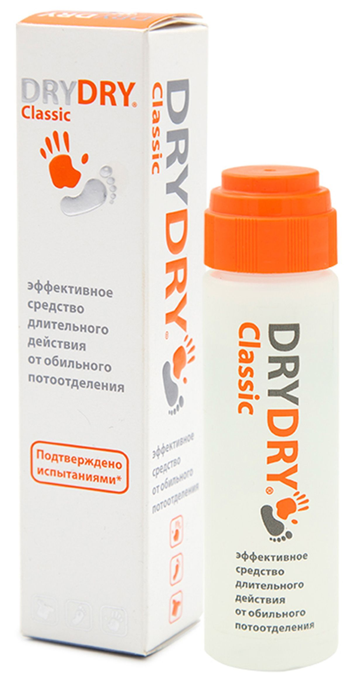 Dry Dry / Драй Драй Classic Дезодорант от обильного потоотделения длительного действия ролик 35мл / антиперспирант
