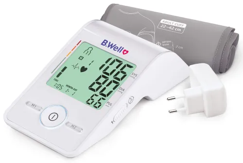 Тонометр B.Well MED-55 автоматический, адаптер, манжета 22-42см