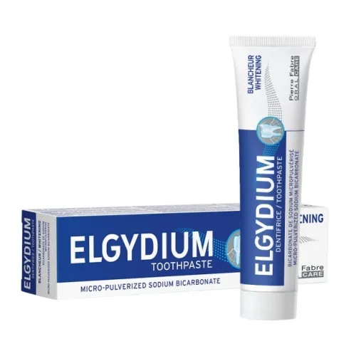 Зубная паста Elgydium / Эльгидиум Blancheur whitening отбеливающая 75мл / уход за полостью рта