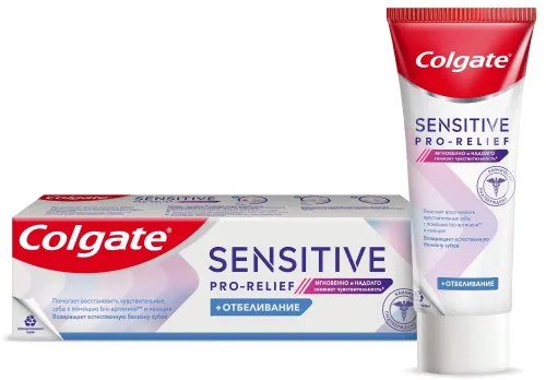 Зубная паста Colgate Sensitive Pro-Relief Отбеливание 75мл