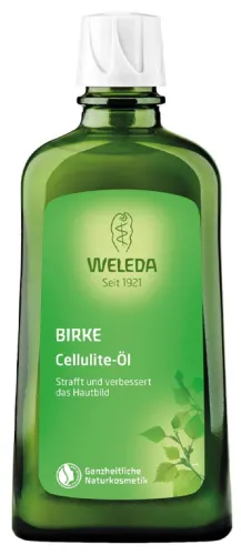 Weleda / Веледа Масло косметическое березовое антицеллюлитное для ухода за кожей и массажа, 100мл / уходовая косметика