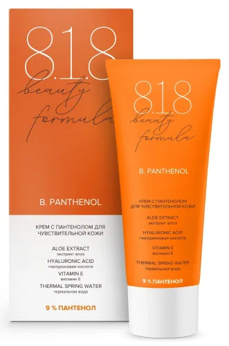 8.1.8 Beauty Formula / 8.1.8 Бьюти Формула Крем для тела B. Panthenol восстанавливающий для чувствительной кожи с пантенолом 9% 30мл / уходовая косметика