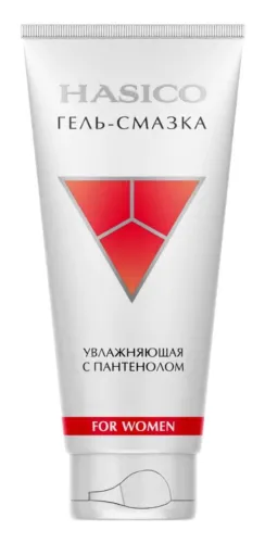 Лубрикант гель смазка Hasico / Хасико FOR WOMEN увлажняющий с пантенолом, 100мл / интимные товары