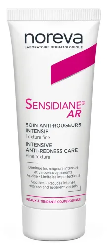 Noreva / Норева Дневной крем для лица увлажняющий интенсивный Sensidiane AR с растительными экстрактами для любого возраста для всех типов кожи 30мл / уходовая косметика