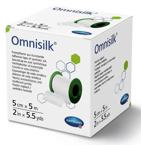 Пластырь Paul Hartmann Omnisilk рулонный 5х500см 1шт