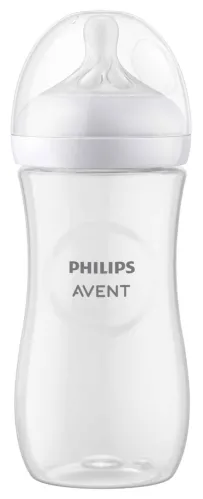 Бутылочка для кормления Philips Avent / Филипс Авент Natural Response с соской из силикона от 3 месяцев 330мл