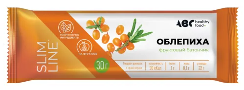 Диетический батончик ABC healthy food облепиха 30г