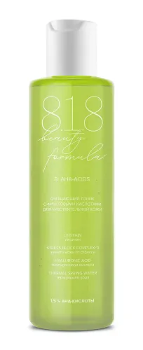 Тоник 818 Beauty Formula очищающий для лица 200мл