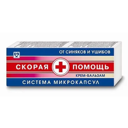 Скорая помощь Крем-бальзам от синяков и ушибов 75мл / лечебная косметика