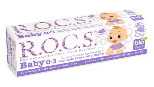 Зубная паста R.O.C.S. Baby Нежный уход Липа 45г