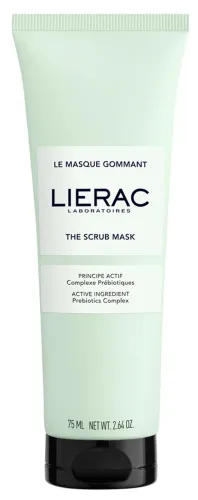 Lierac / Лиерак Маска для лица косметическая отшелушивающая для всех типов кожи с комплексом морских пребиотиков, 75мл / уходовая косметика