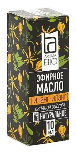 AromaBio / АромаБио Эфирное масло иланг-иланг флакон 10мл натуральное