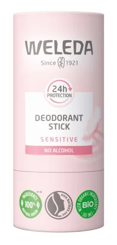 Weleda / Веледа SENSITIVE Дезодорант без спирта для чувствительной кожи, стик, 50г / средство от пота