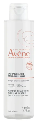 Avene / Авен Мицеллярная вода для лица очищающая для чувствительной кожи для любого возраста с термальной водой 200мл / средство для снятия макияжа