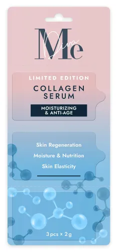 Mediva / Медива Сыворотка для лица увлажняющая для всех типов кожи, антивозрастная, с коллагеном, 3шт. по 2г / уходовая косметика