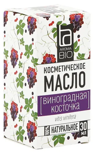 Aroma Bio / Арома Био Масло косметическое виноградной косточки для ухода за кожей, 30мл / уходовая косметика