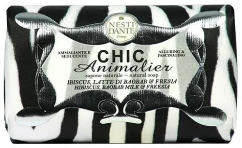 Nesti Dante / Нести Данте Мыло твердое туалетное Сhic Animalier White 250г / гигиена и уход