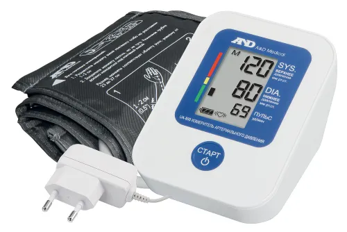 Тонометр A&D UA-888 автоматический с адаптером, манжета 23-37см