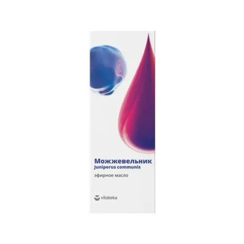 Эфирное масло Vitateka можжевельника 10мл, натуральное