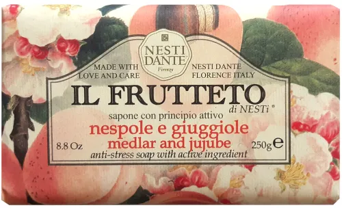 Nesti Dante / Нести Данте Мыло твердое туалетное Il Frutteto Мушмула и китайский финик 250г / гигиена и уход