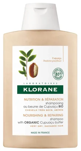 Klorane / Клоран Шампунь для всех типов волос с органическим маслом купуасу 200мл / уходовая косметика