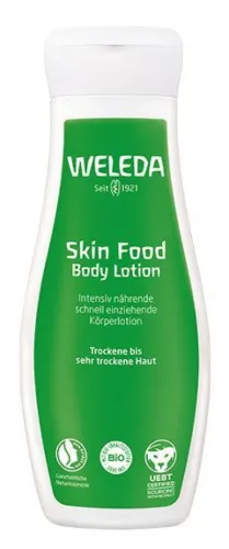 Weleda / Веледа Skin food Молочко для тела интенсивное питание, с растительными экстрактами, для сухой кожи, 200мл / уходовая косметика