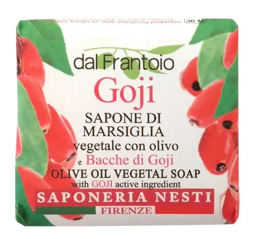 Nesti Dante / Нести Данте Мыло твердое Dal Frantoio Goji туалетное с растительными экстрактами и маслами, 100г / гигиена и уход