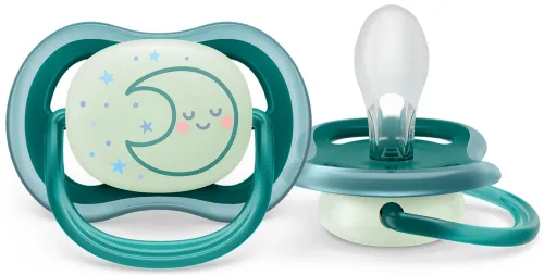 Пустышка Philips Avent Ultra Air Nighttime 6-18 мес