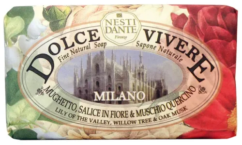 Твердое мыло Nesti Dante Milano 250г растительные экстракты