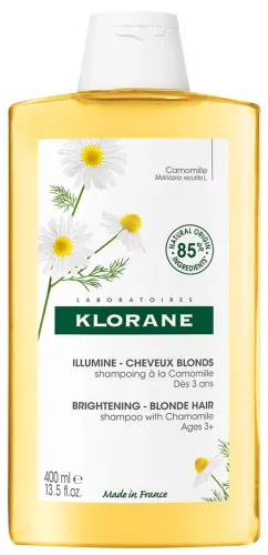 Klorane / Клоран Шампунь для светлых волос с экстрактом ромашки 400мл / уходовая косметика
