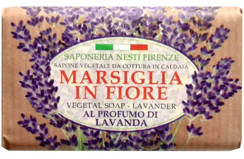 Мыло Nesti Dante Marsiglia in fiore LAVANDA, 125г