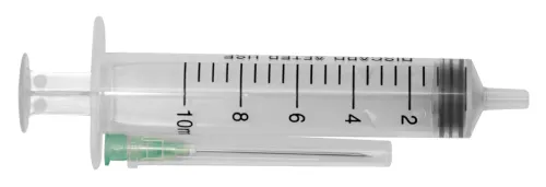 Шприц одноразовый Клинса 10мл с иглой 21G, 50шт