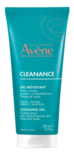 Гель для умывания Avene Cleanance очищающий матирующий 200мл
