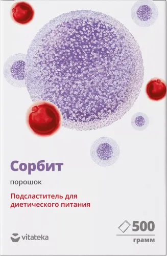 Сахарозаменитель Vitateka Сорбит порошок 500г