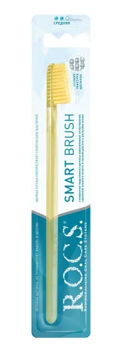 R.O.C.S / Рокс Зубная щетка взрослая Classik medium средней жесткости 1шт. / уход за полостью рта