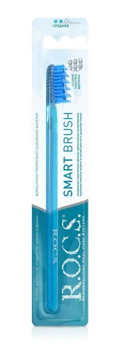 R.O.C.S / Рокс Зубная щетка взрослая модельная Medium средней жесткости 1шт. / уход за полостью рта