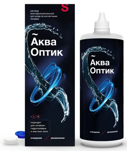 Раствор для линз Solopharm АкваОптик XL 450мл