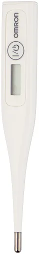Термометр для тела Omron / Омрон Eco Temp Basic без ртути цифровой, в пластиковом футляре / медицинский градусник