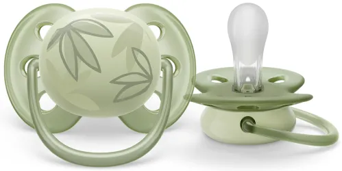 Пустышка для новорожденных Philips Avent / Филипс Авент от 0-6 месяцев не содержит бисфенол-А силиконовая / соска ортодонтическая с футляром для хранения